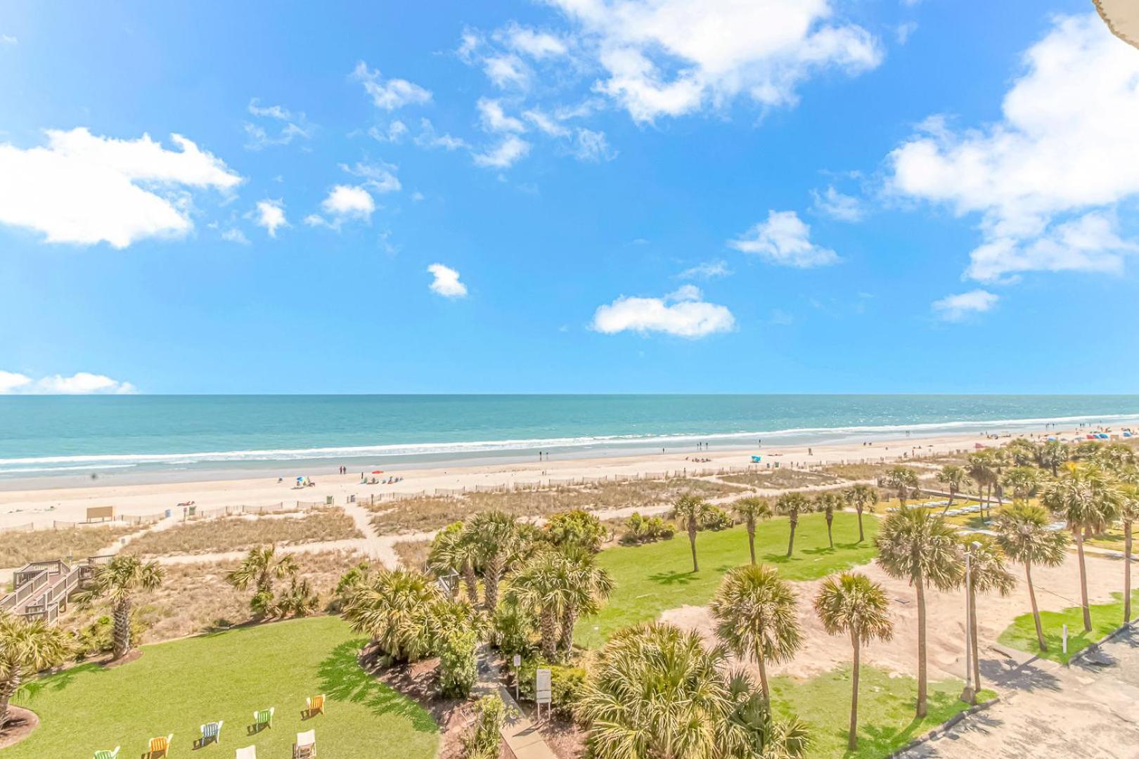 5Th Floor Direct Oceanfront Double Suite Sleeps 6 Meridian Plaza 503 Myrtle Beach Zewnętrze zdjęcie