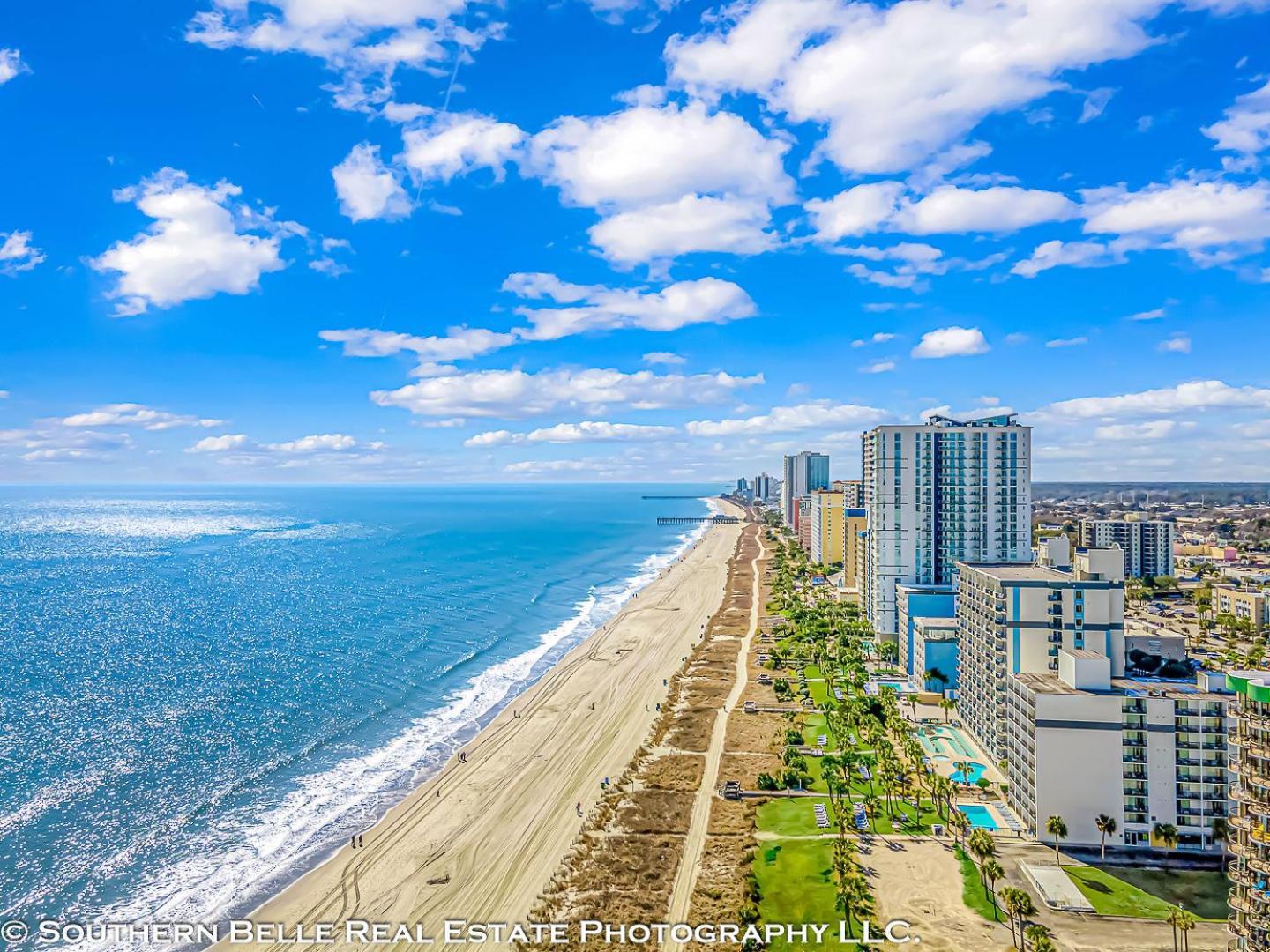 5Th Floor Direct Oceanfront Double Suite Sleeps 6 Meridian Plaza 503 Myrtle Beach Zewnętrze zdjęcie