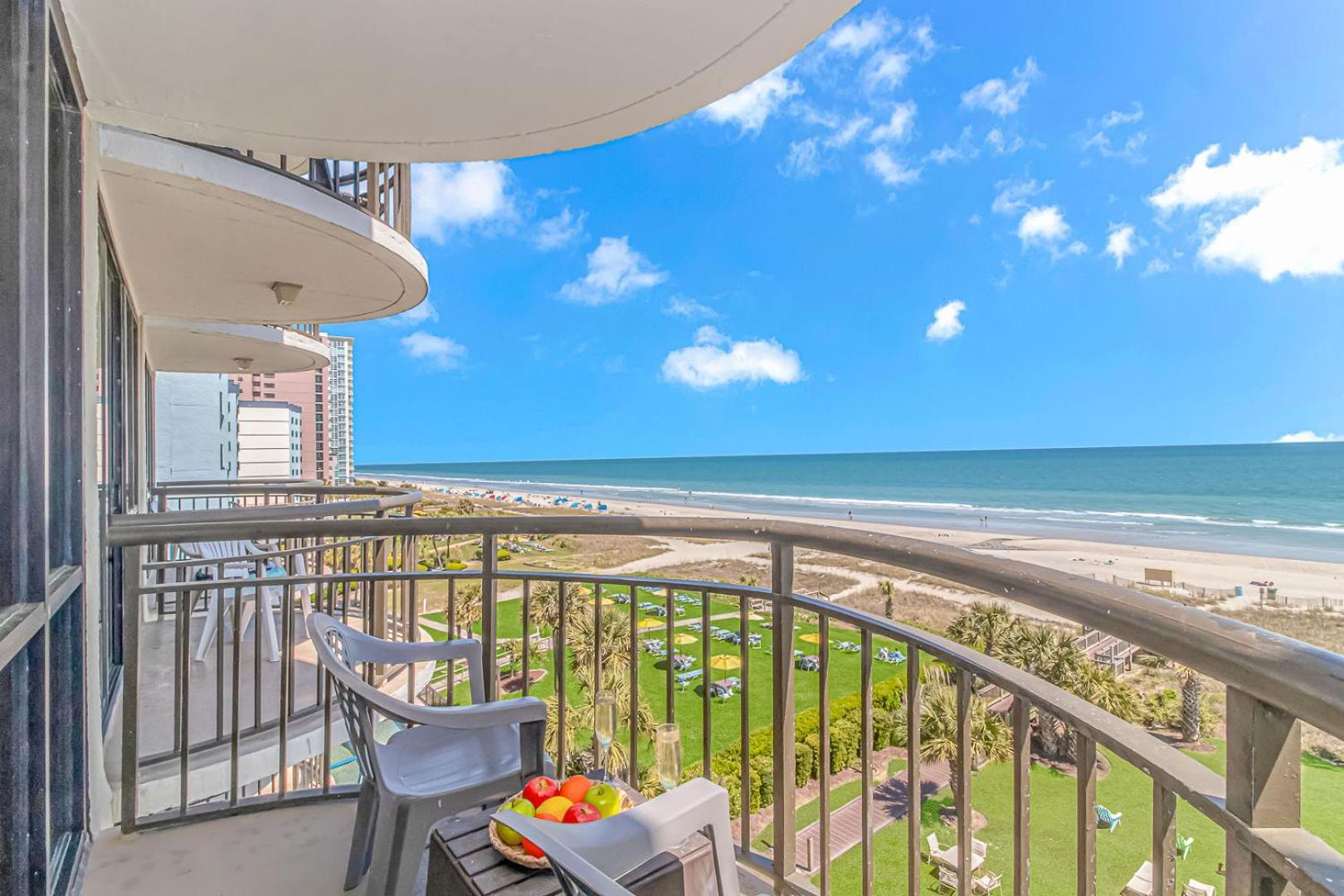 5Th Floor Direct Oceanfront Double Suite Sleeps 6 Meridian Plaza 503 Myrtle Beach Zewnętrze zdjęcie