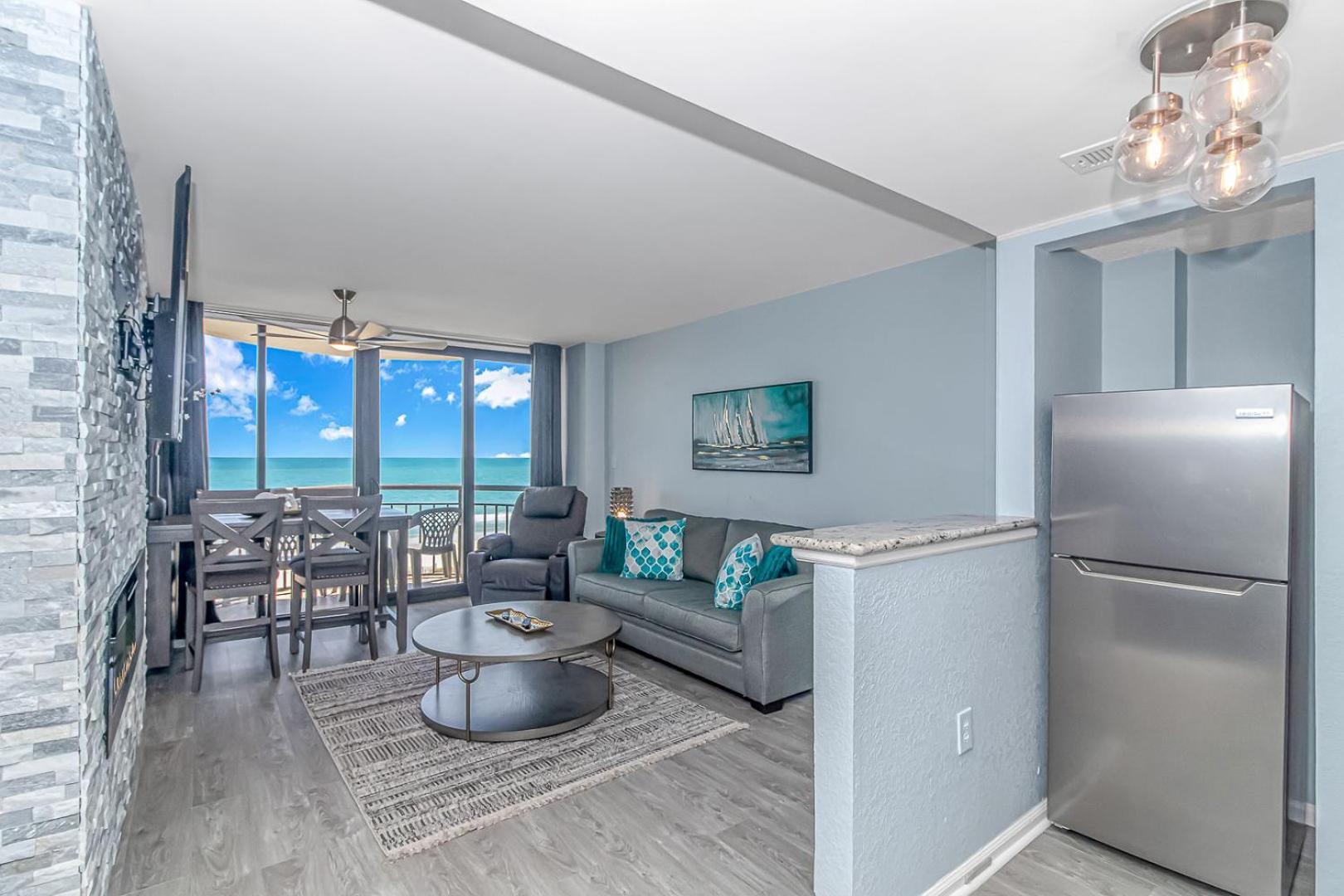 5Th Floor Direct Oceanfront Double Suite Sleeps 6 Meridian Plaza 503 Myrtle Beach Zewnętrze zdjęcie