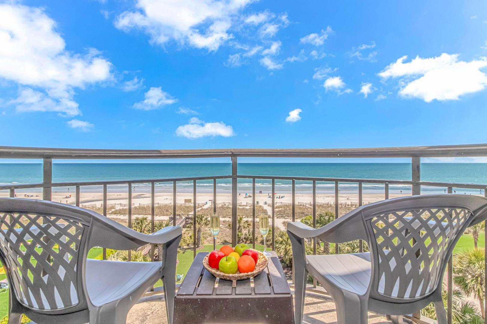 5Th Floor Direct Oceanfront Double Suite Sleeps 6 Meridian Plaza 503 Myrtle Beach Zewnętrze zdjęcie