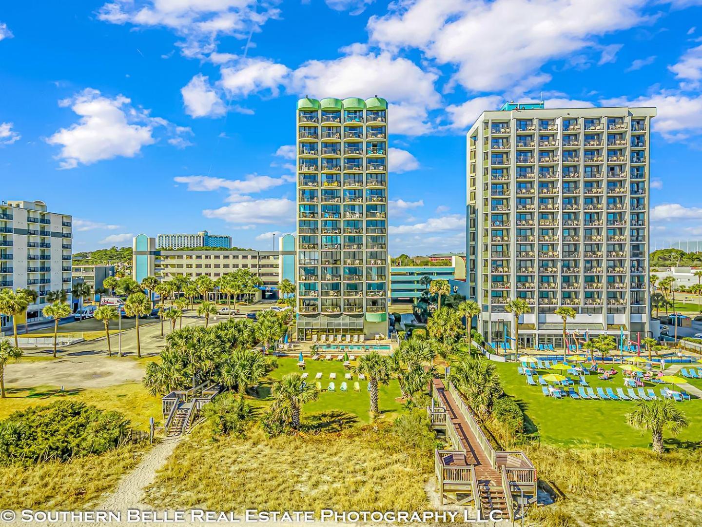 5Th Floor Direct Oceanfront Double Suite Sleeps 6 Meridian Plaza 503 Myrtle Beach Zewnętrze zdjęcie