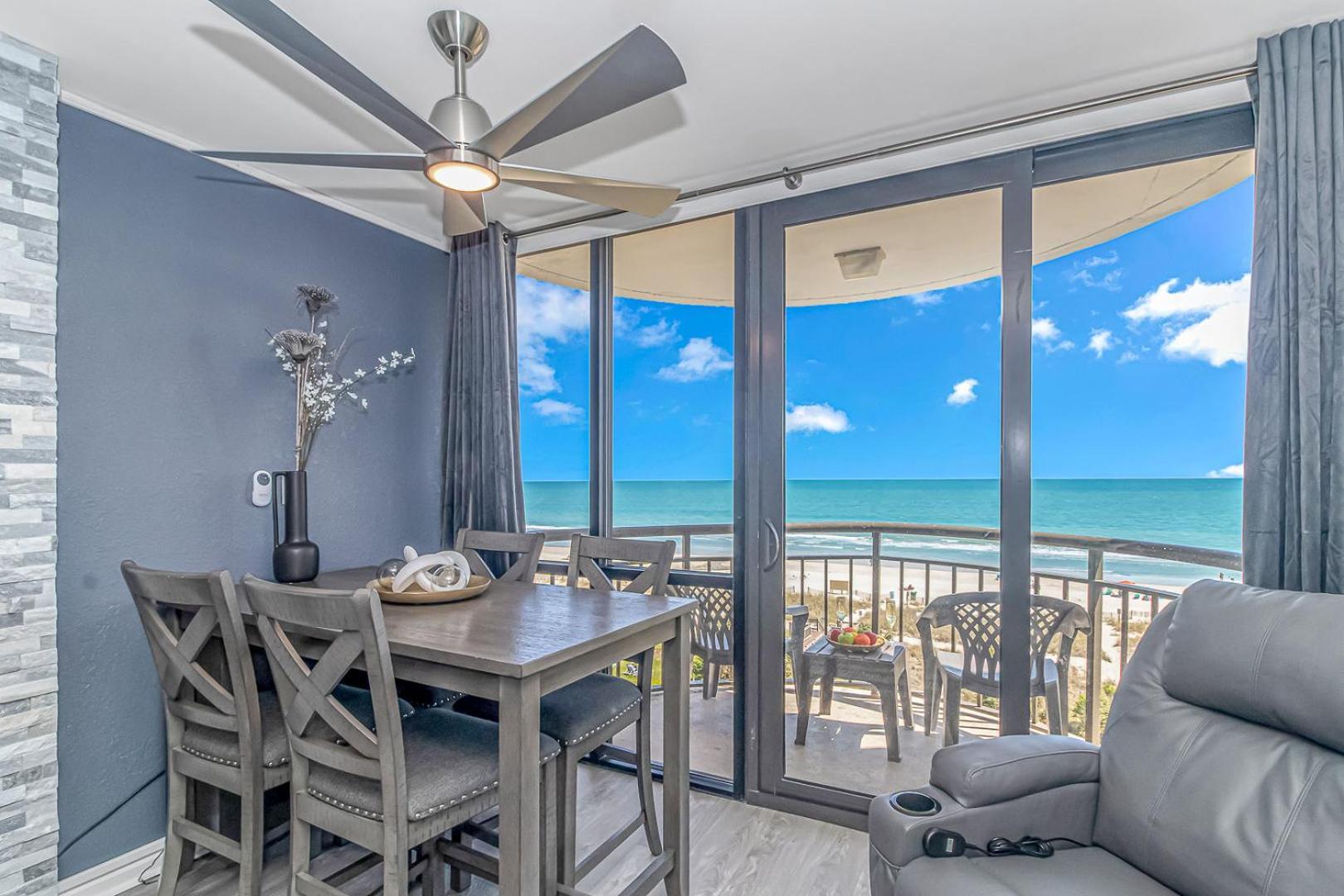 5Th Floor Direct Oceanfront Double Suite Sleeps 6 Meridian Plaza 503 Myrtle Beach Zewnętrze zdjęcie