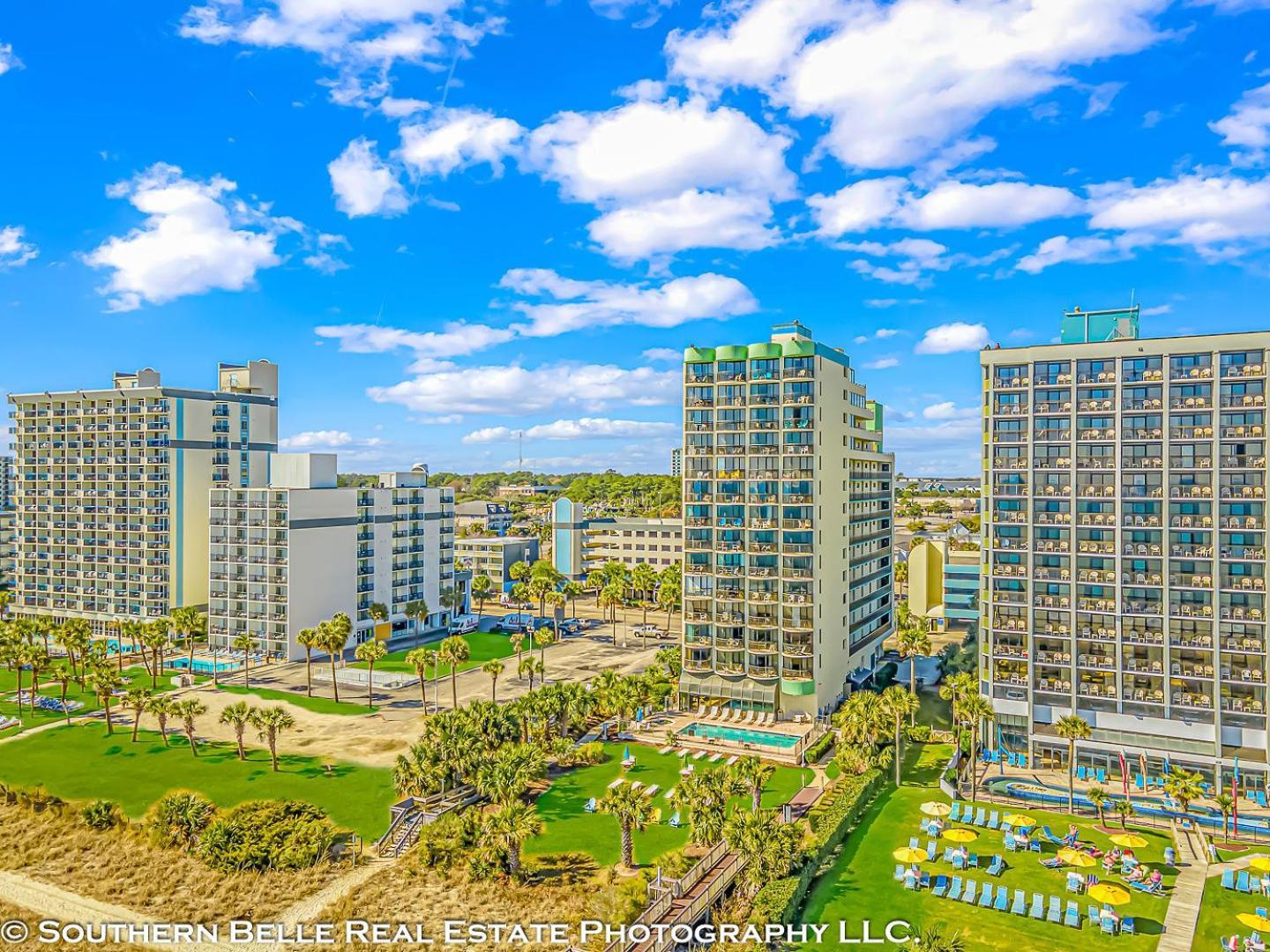 5Th Floor Direct Oceanfront Double Suite Sleeps 6 Meridian Plaza 503 Myrtle Beach Zewnętrze zdjęcie