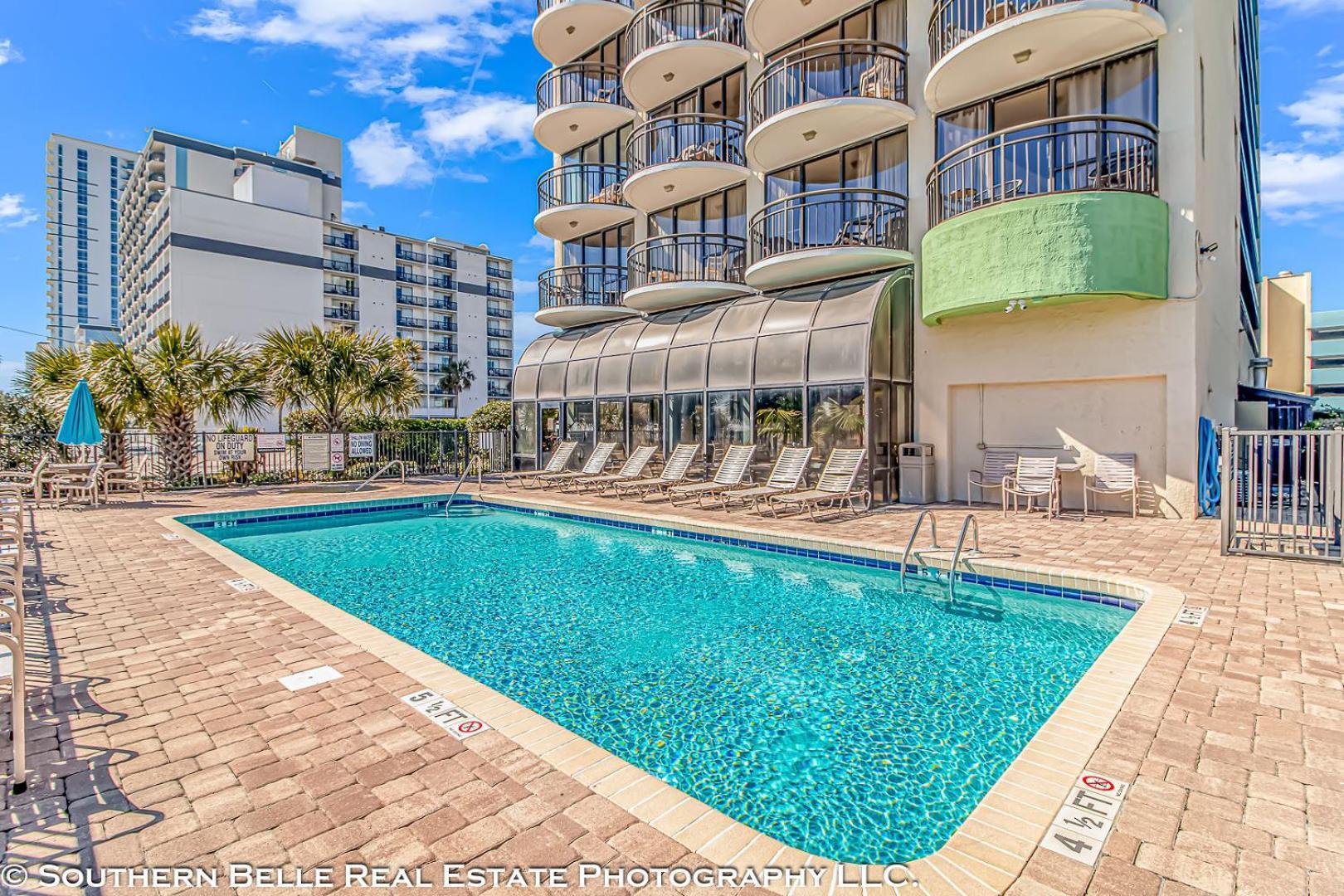 5Th Floor Direct Oceanfront Double Suite Sleeps 6 Meridian Plaza 503 Myrtle Beach Zewnętrze zdjęcie