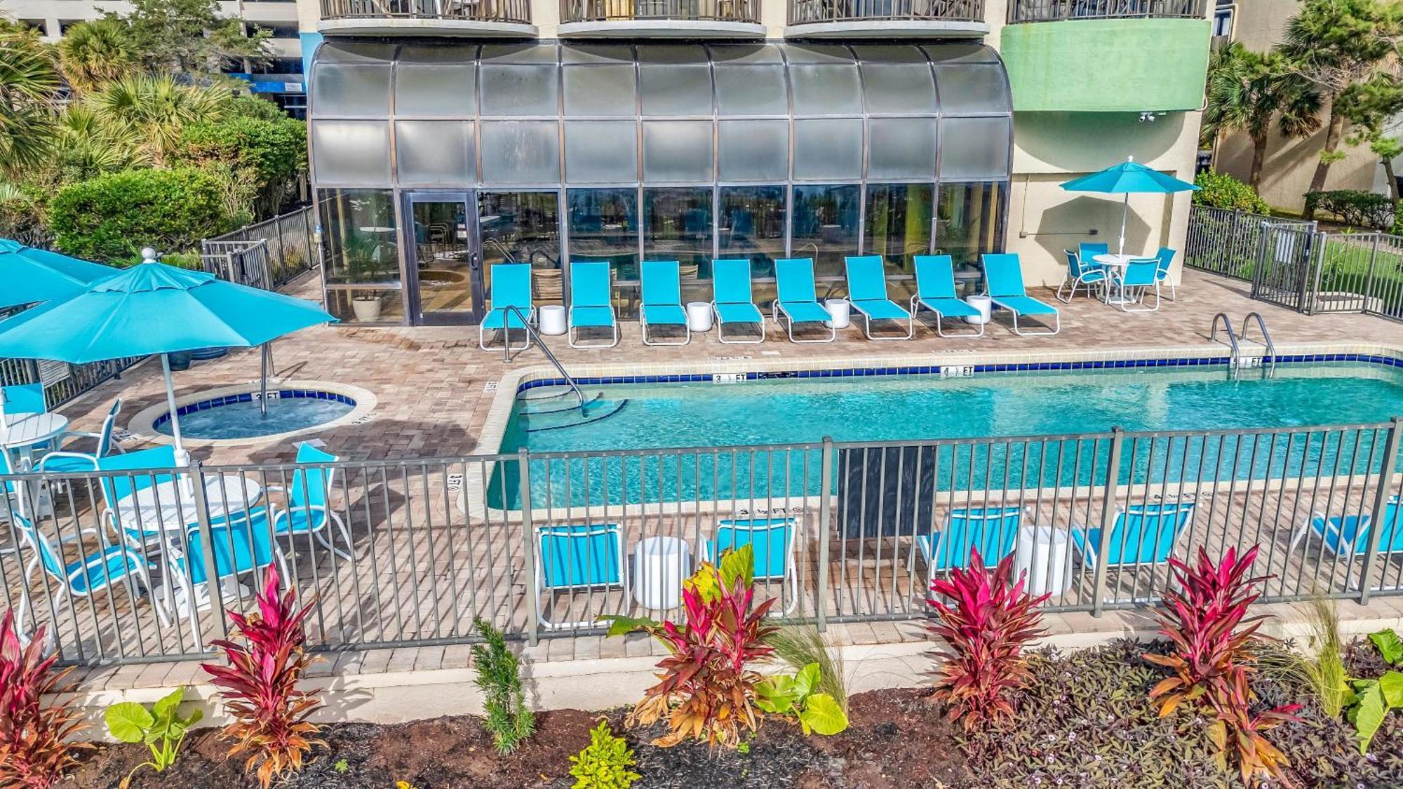 5Th Floor Direct Oceanfront Double Suite Sleeps 6 Meridian Plaza 503 Myrtle Beach Zewnętrze zdjęcie