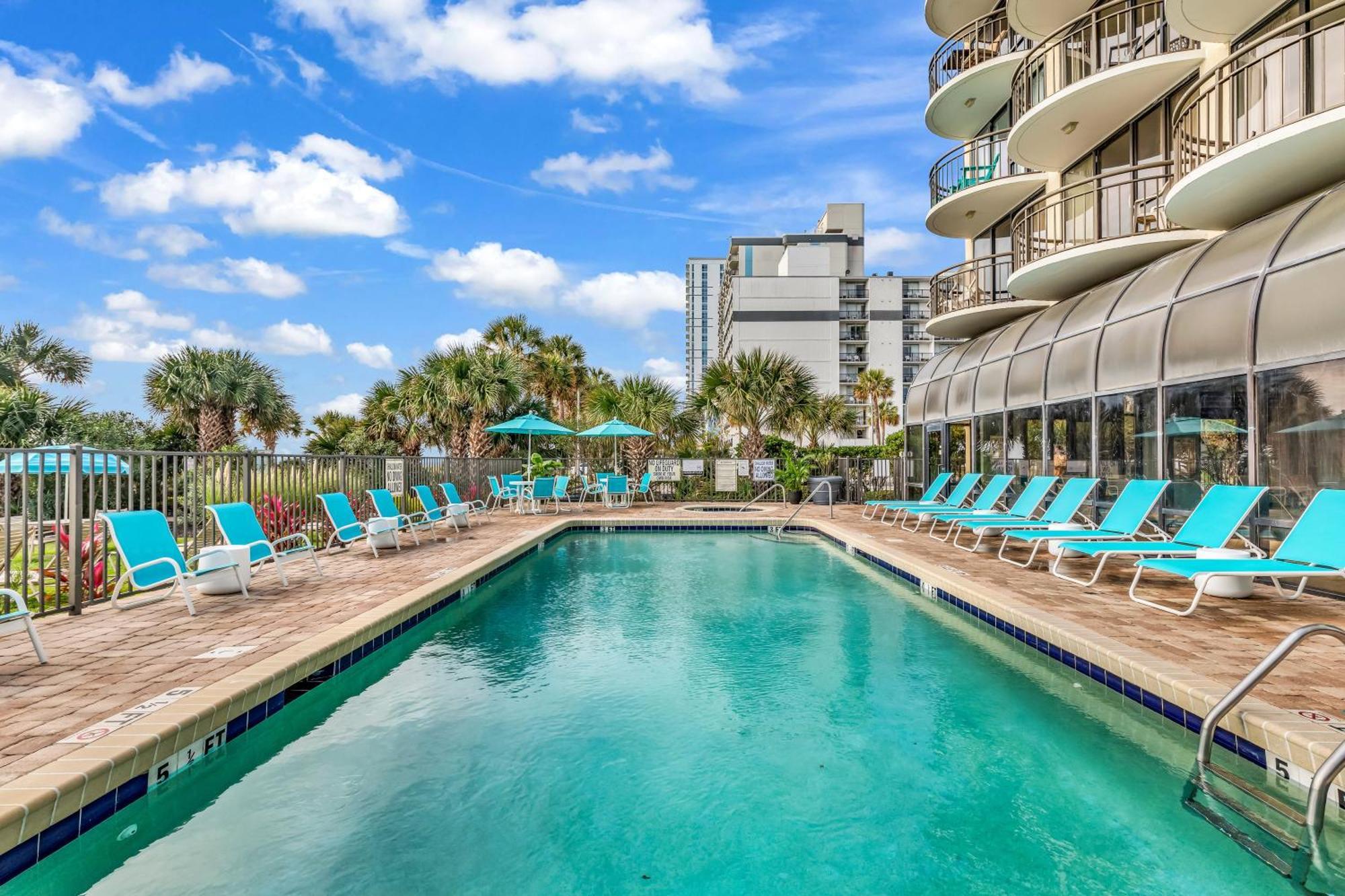 5Th Floor Direct Oceanfront Double Suite Sleeps 6 Meridian Plaza 503 Myrtle Beach Zewnętrze zdjęcie