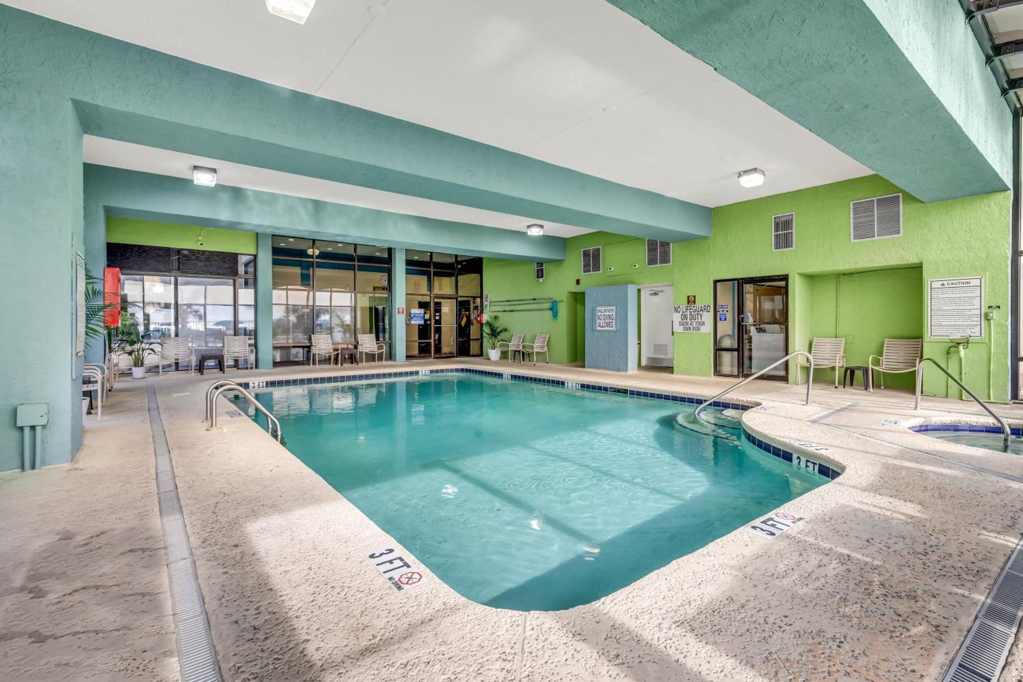 5Th Floor Direct Oceanfront Double Suite Sleeps 6 Meridian Plaza 503 Myrtle Beach Zewnętrze zdjęcie
