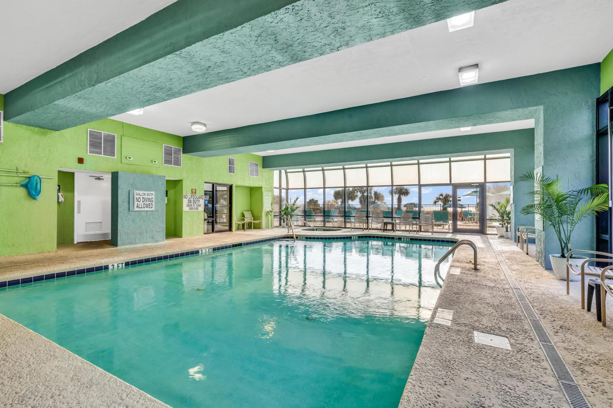 5Th Floor Direct Oceanfront Double Suite Sleeps 6 Meridian Plaza 503 Myrtle Beach Zewnętrze zdjęcie